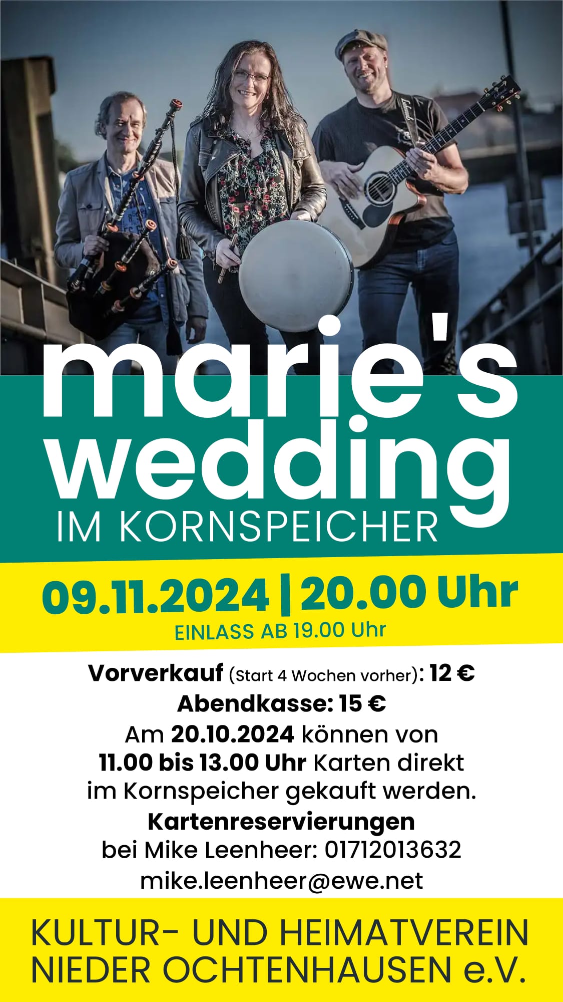 Plakat Marie's Wedding