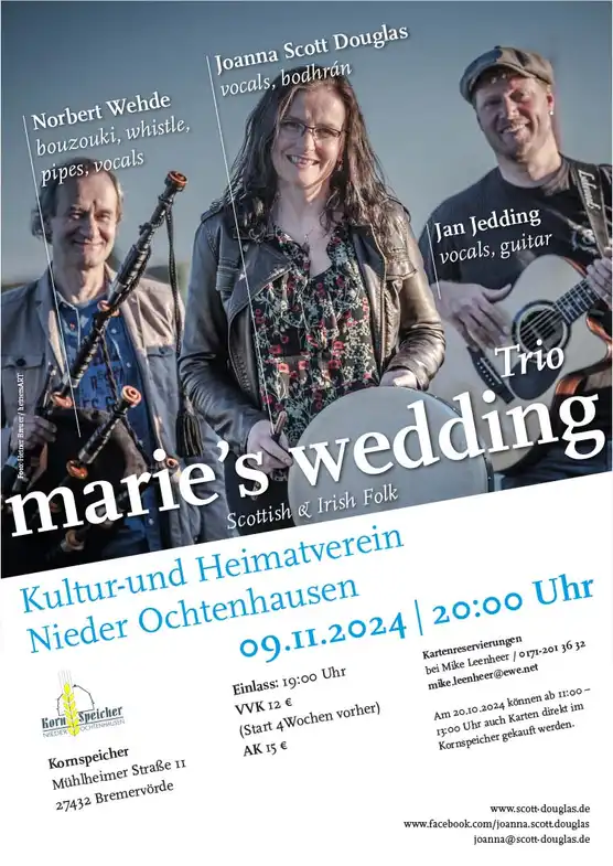 Plakat Marie's Wedding