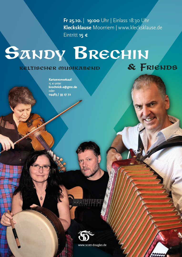 Sandy Brechin & Friends Poster