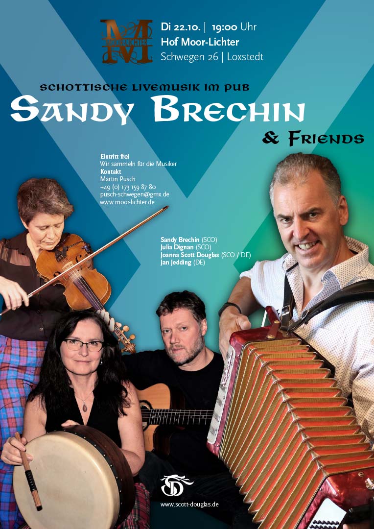 Sandy Brechin & Friends Poster